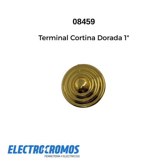 Terminal Cortina Dorada 1"