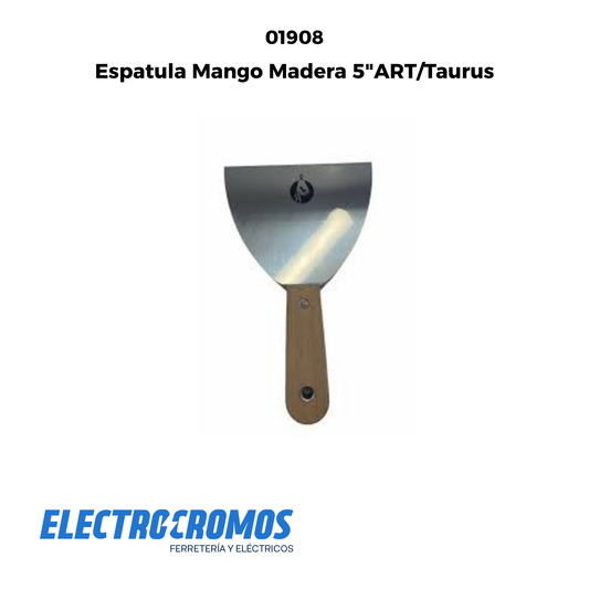 Espatula Mango Madera 5"ART/Taurus