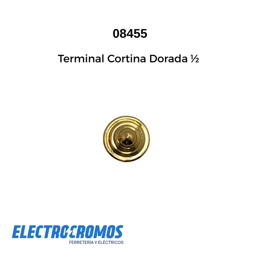 Terminal Cortina Dorada ½