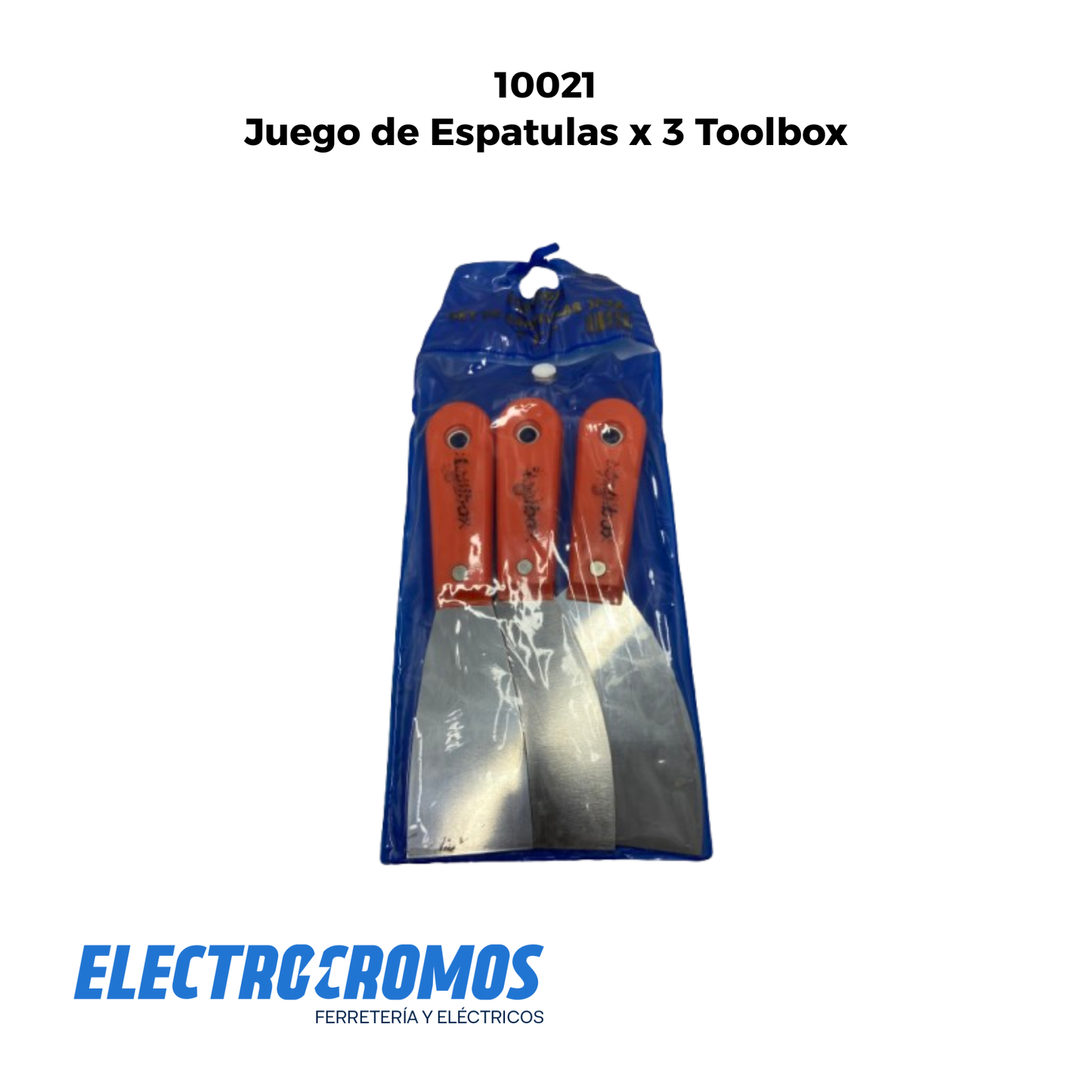 Juego de Espatulas x 3 Toolbox