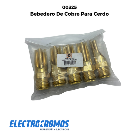 Bebedero De Cobre Para Cerdo