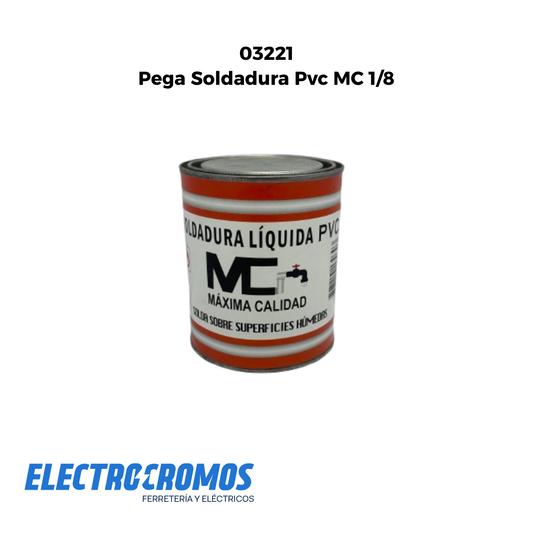 Pega Soldadura Pvc MC 1/8