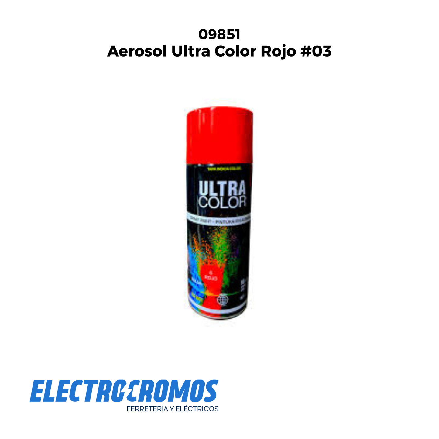 Aerosol Ultra Color Rojo #03
