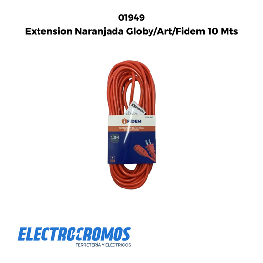 Extension Naranjada Globy/ART/Fidem 10 Mts