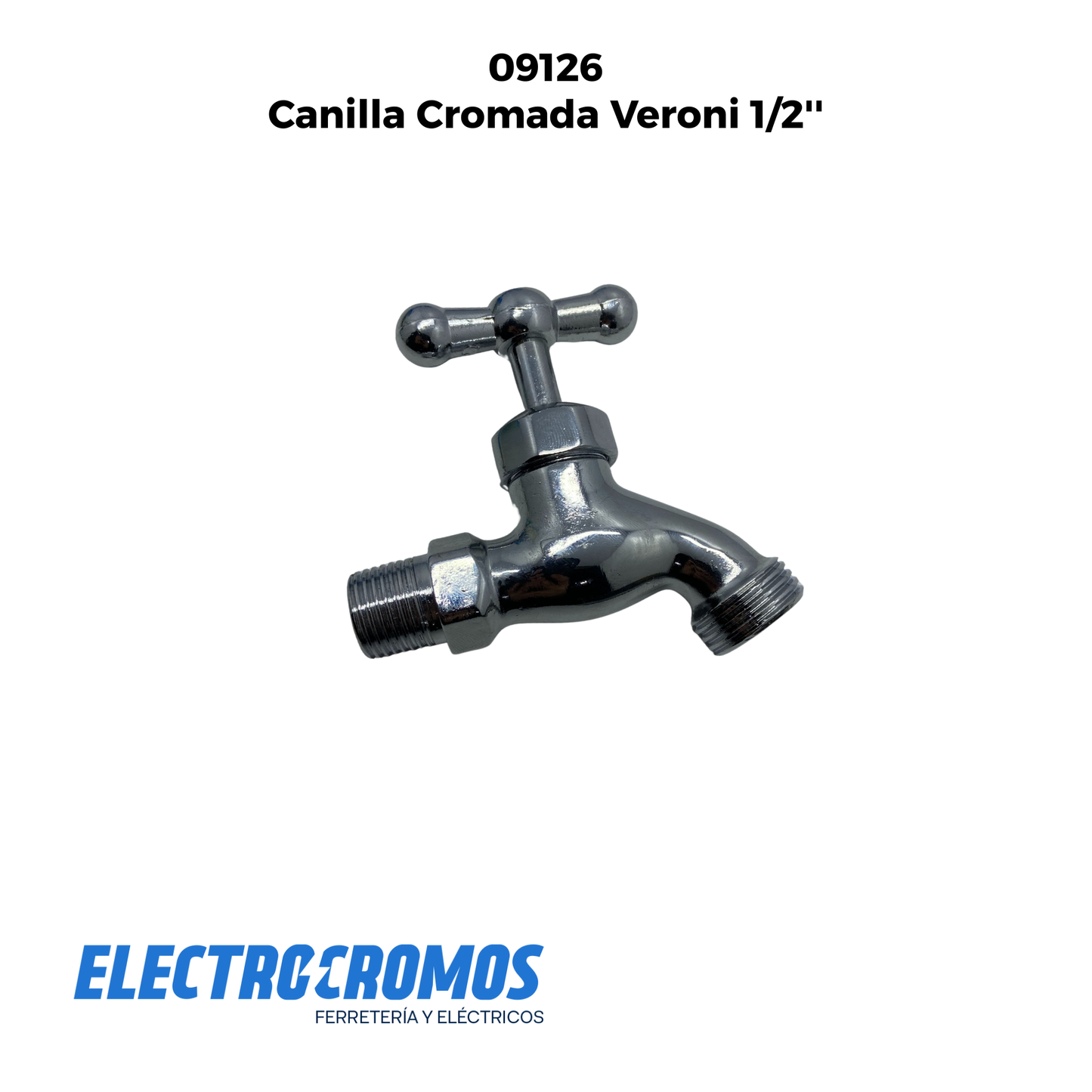 Canilla Cromada Veroni 1/2''