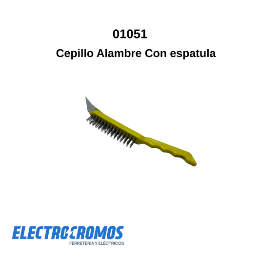 Cepillo Alambre Con Espatula
