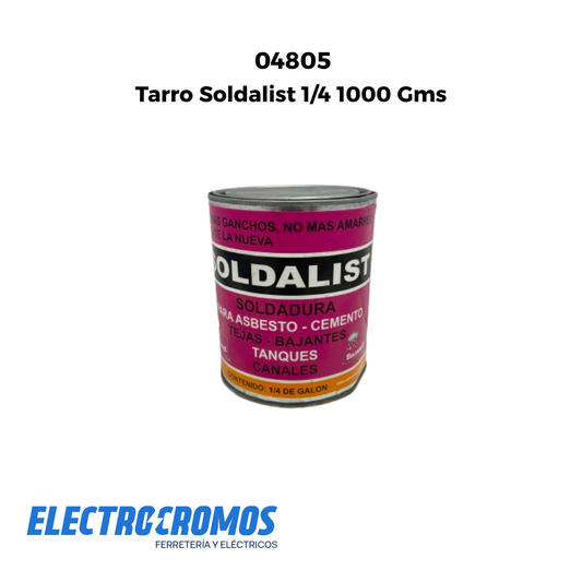 Tarro Soldalist 1/4 1000 Gms