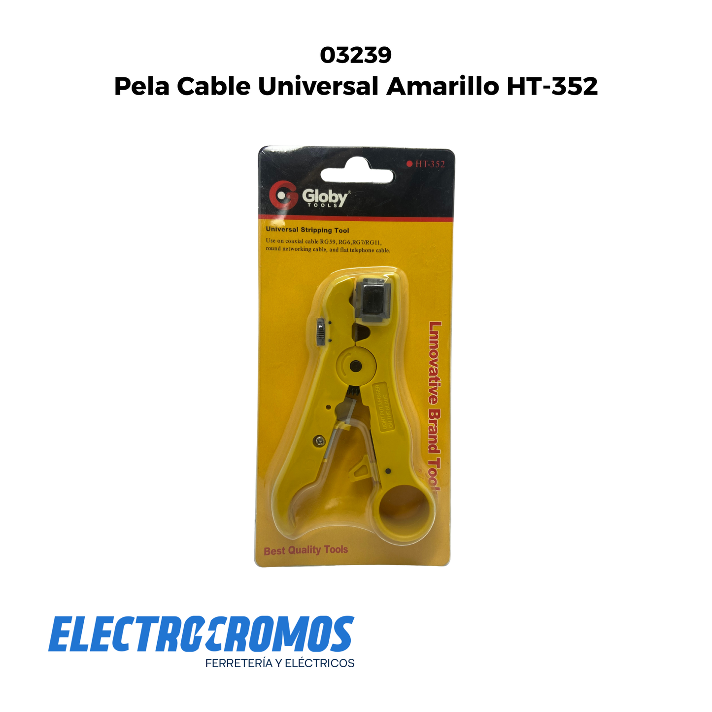 Pela Cable Universal Amarillo HT-352