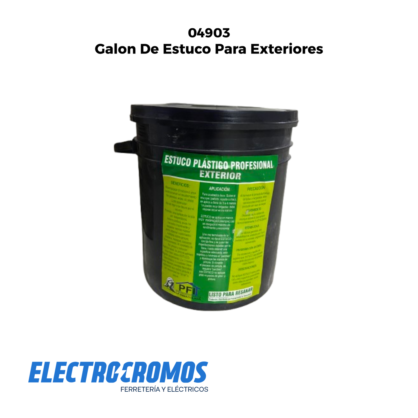 Galon De Estuco Para Exteriores