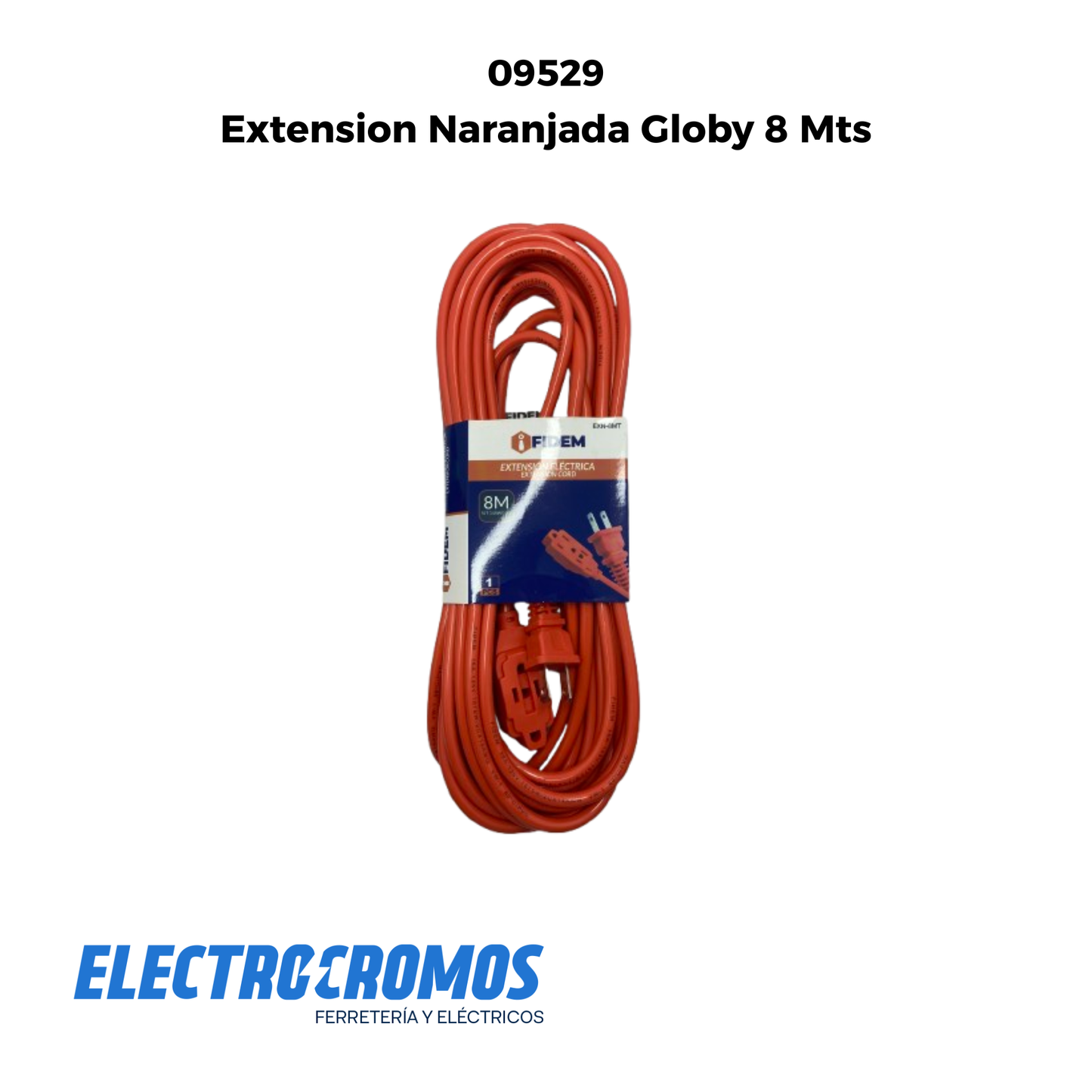 Extension Naranjada Globy 8 Mts