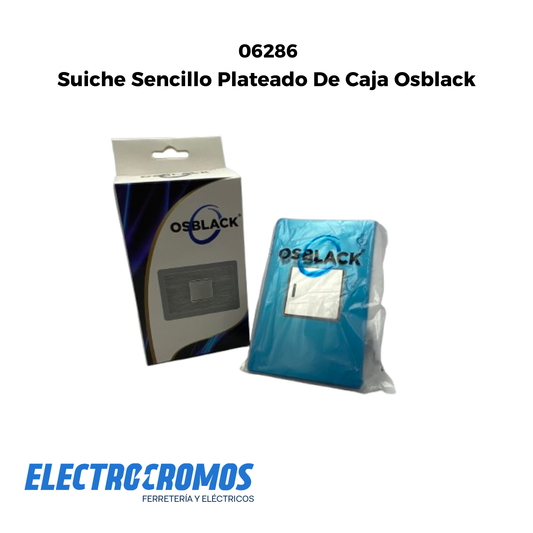 Suiche Sencillo Plateado De Caja Osblack