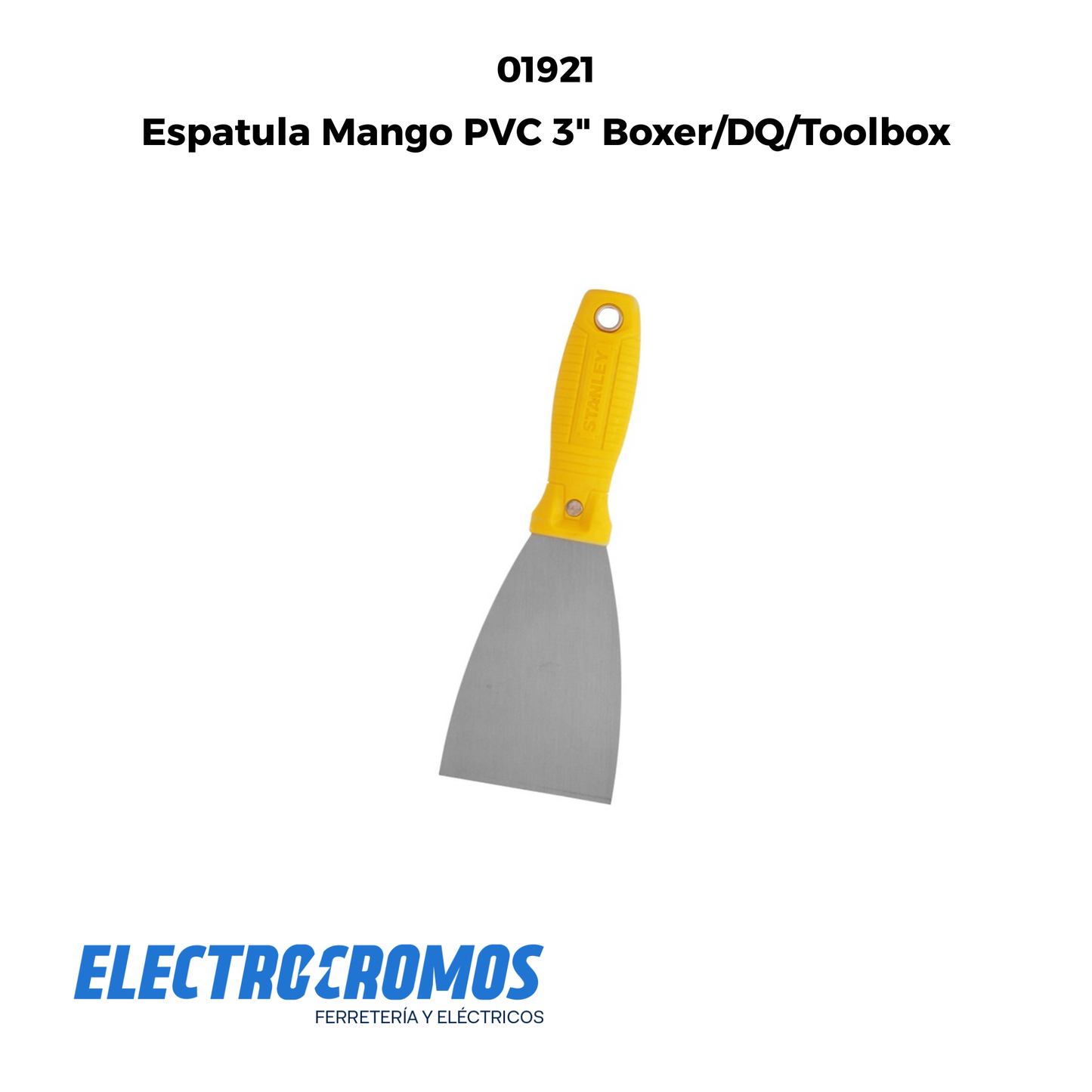 Espatula Mango PVC 3" Boxer/DQ/Toolbox