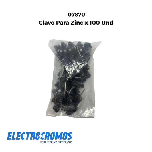 Clavo Para Zinc x 100 Und