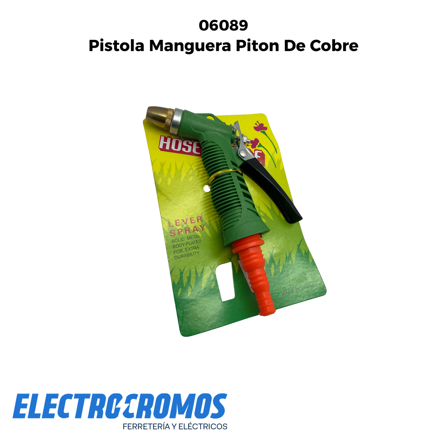 Pistola Manguera Piton De Cobre