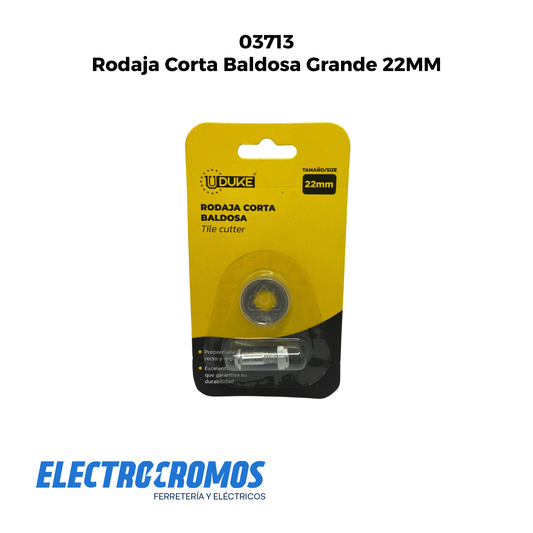 Rodaja Corta Baldosa Grande 22MM