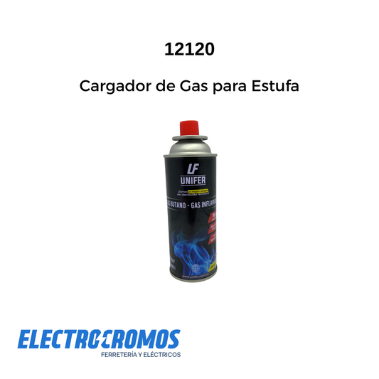 Cargador de Gas para Estufa Unifer