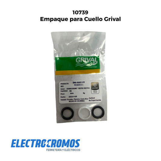 Empaque para Cuello Grival