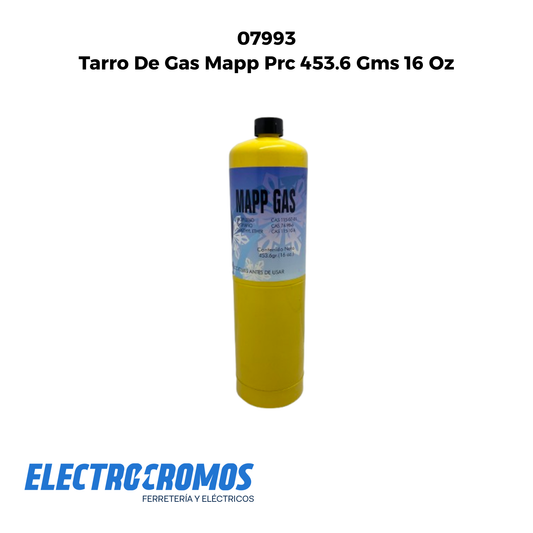 Tarro De Gas Mapp Prc 453.6 Gms 16 Oz