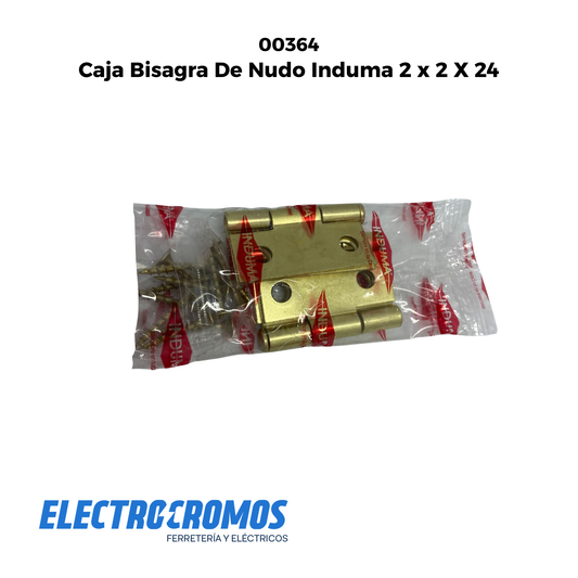 Caja Bisagra De Nudo Induma 2 x 2 X 24