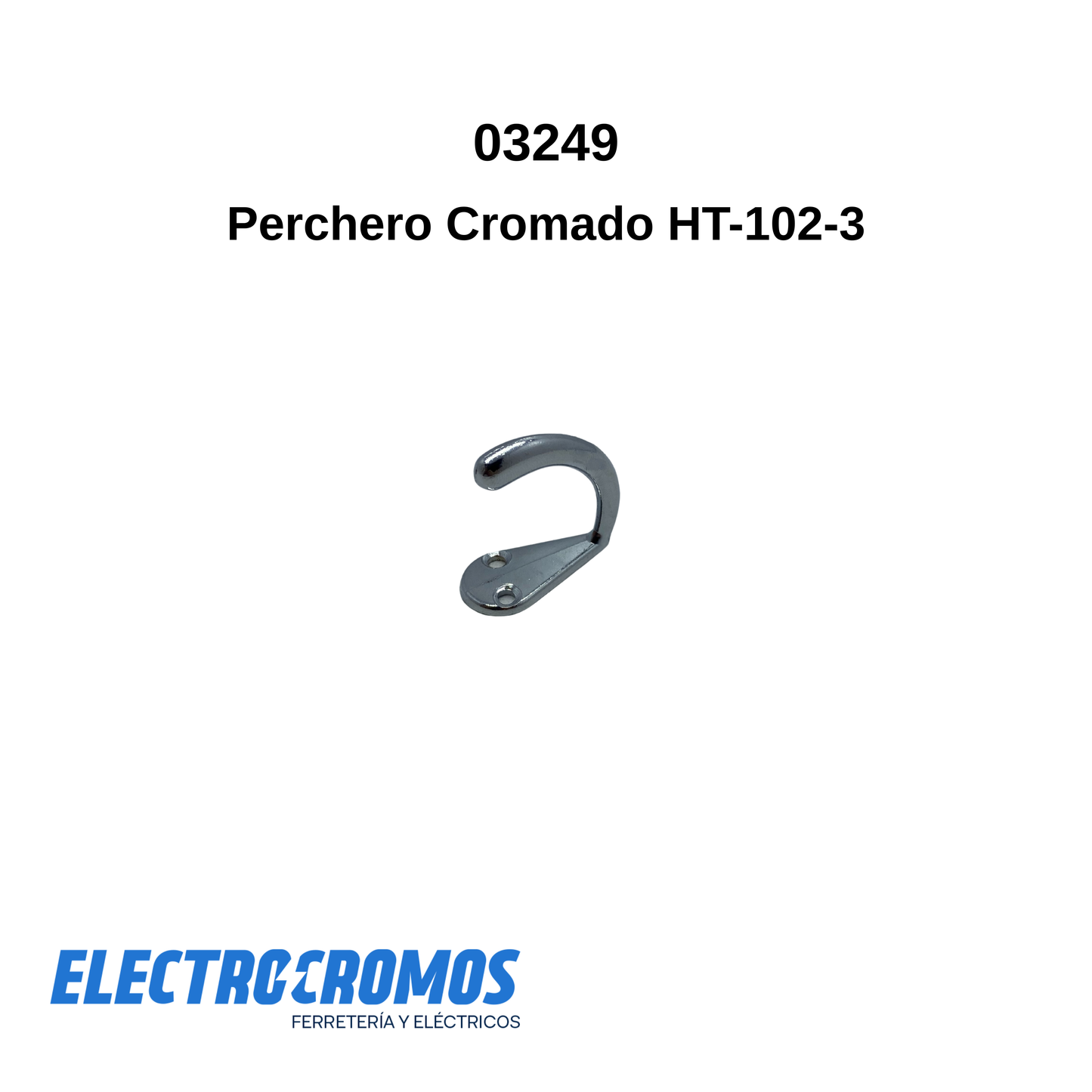 Perchero Cromado HT-102-3
