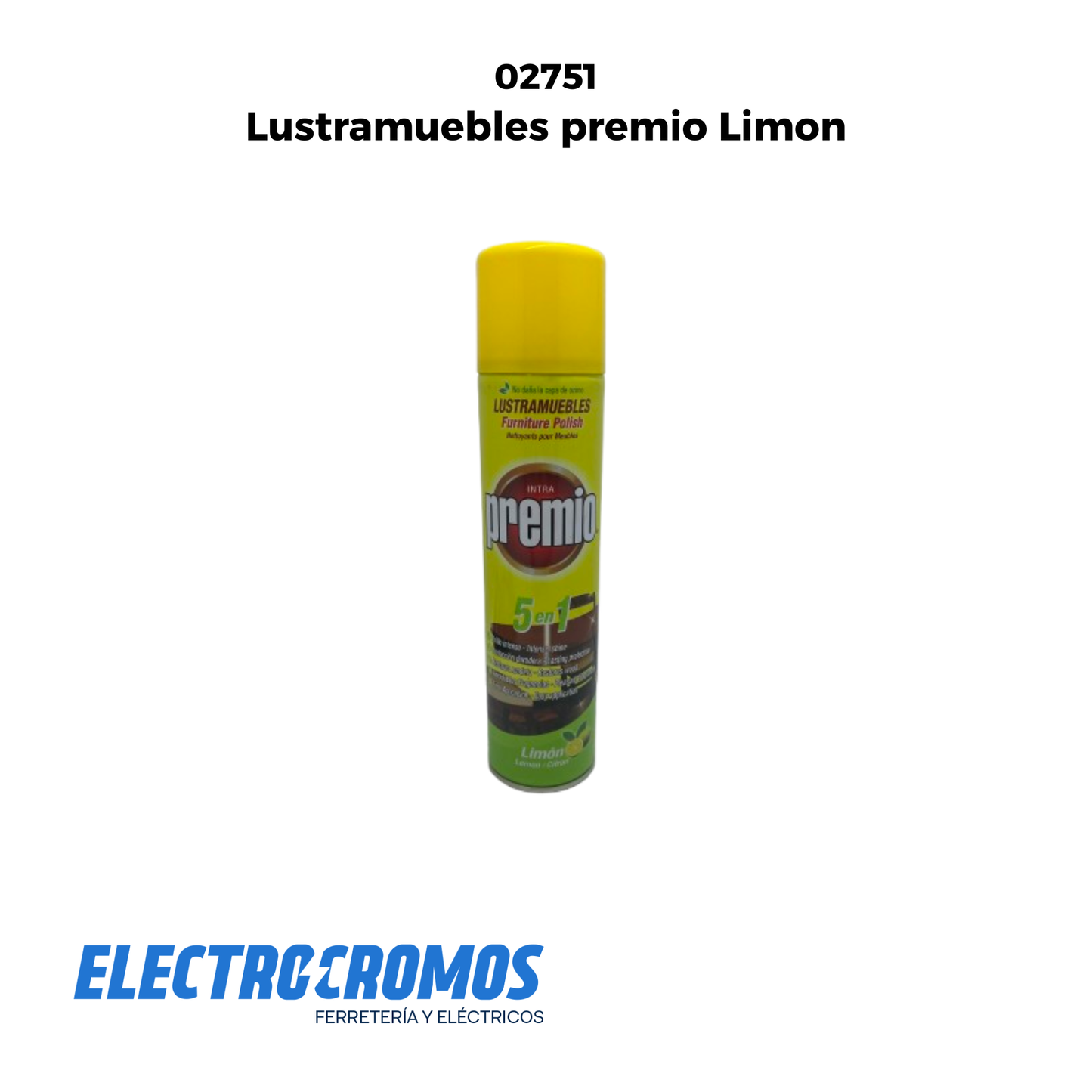 Lustramuebles premio Limon