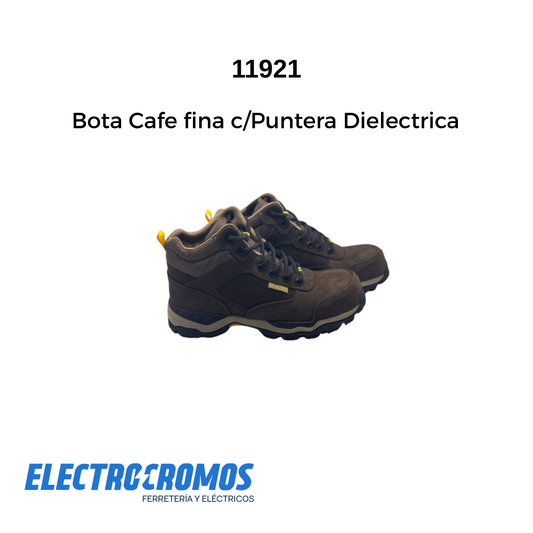 Bota Cafe fina c/Puntera Dielectrica