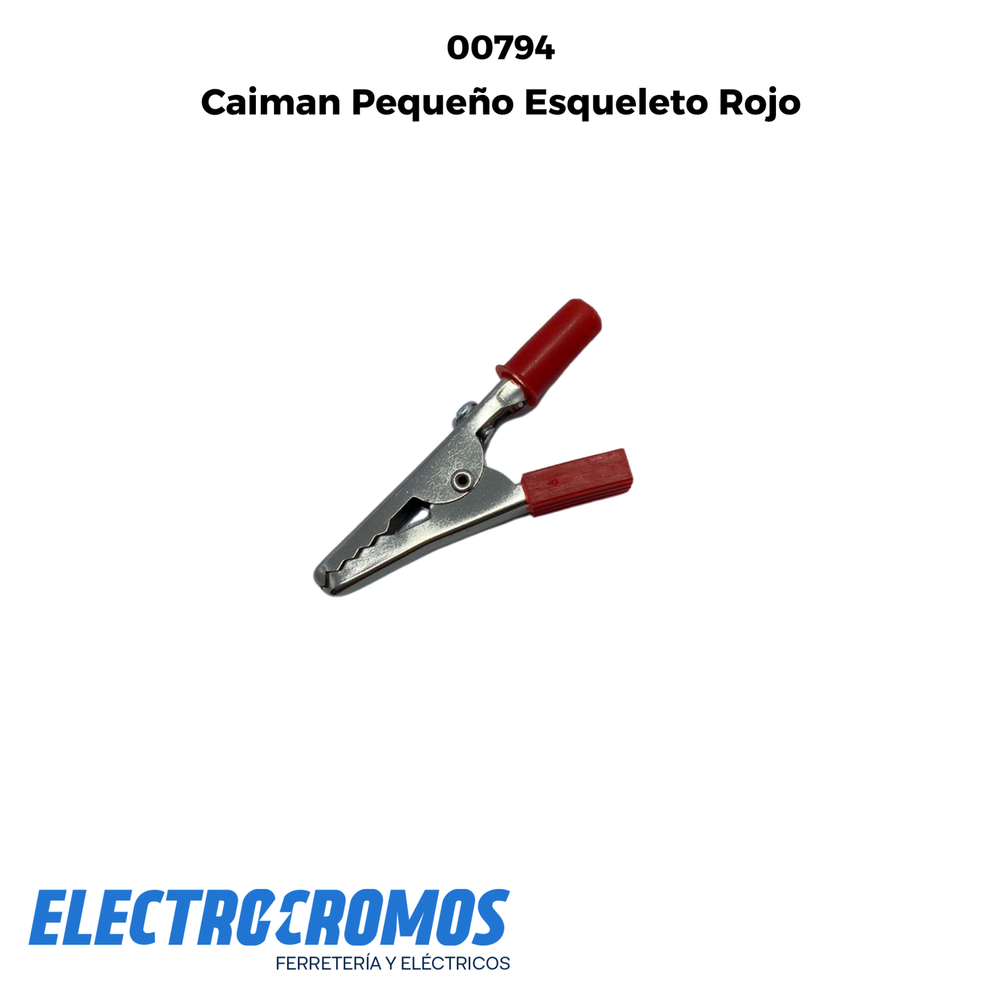 Caiman Pequeño Esqueleto Rojo