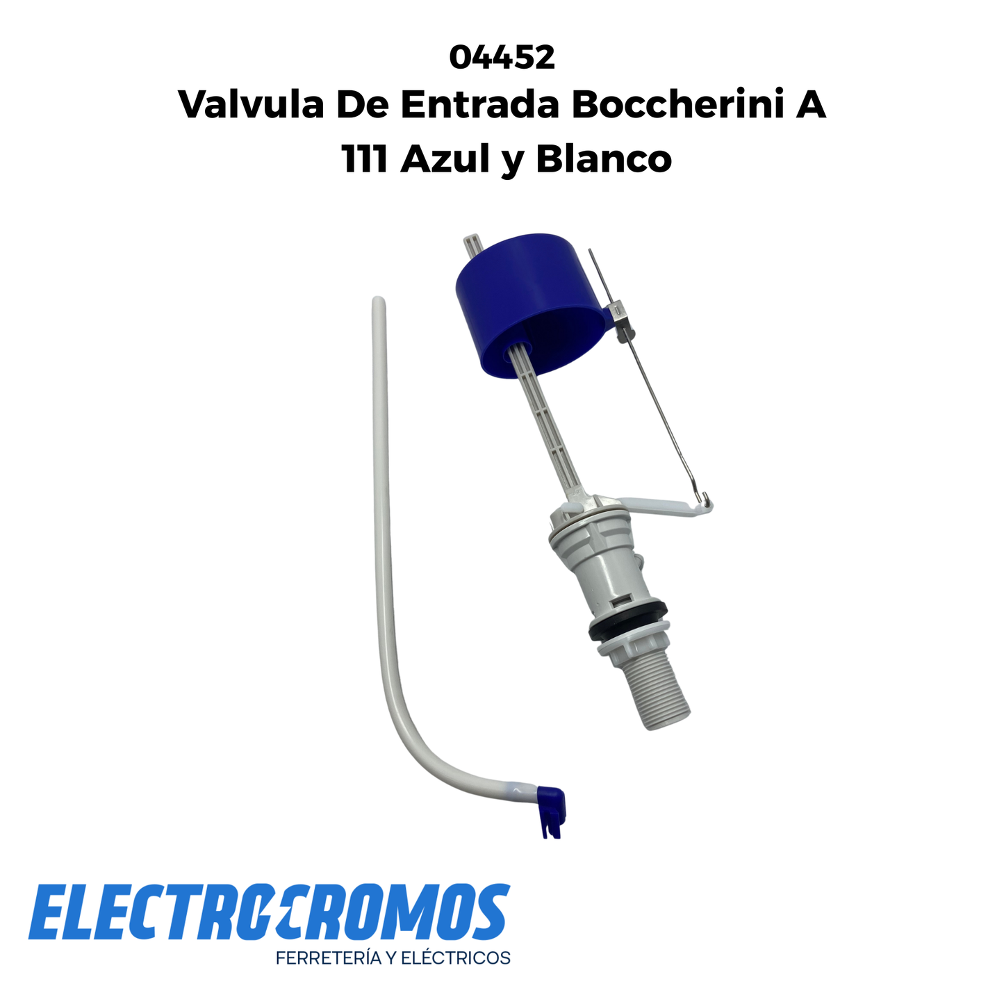 Valvula De Entrada Boccherini A 111 Azul y Blanco