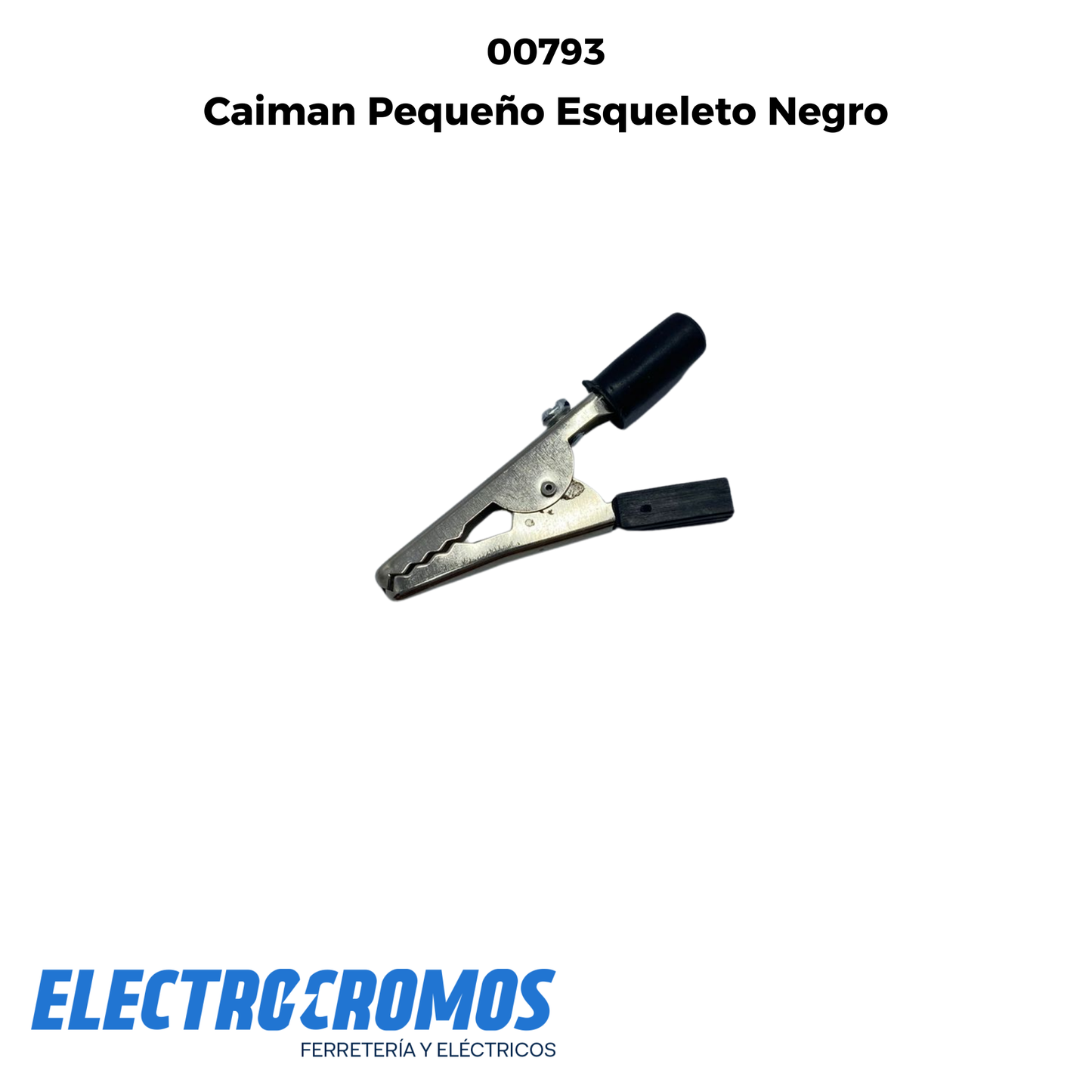 Caiman Pequeño Esqueleto Negro