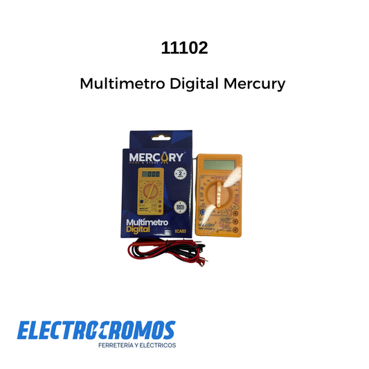 Multimetro Digital Mercury ECA83