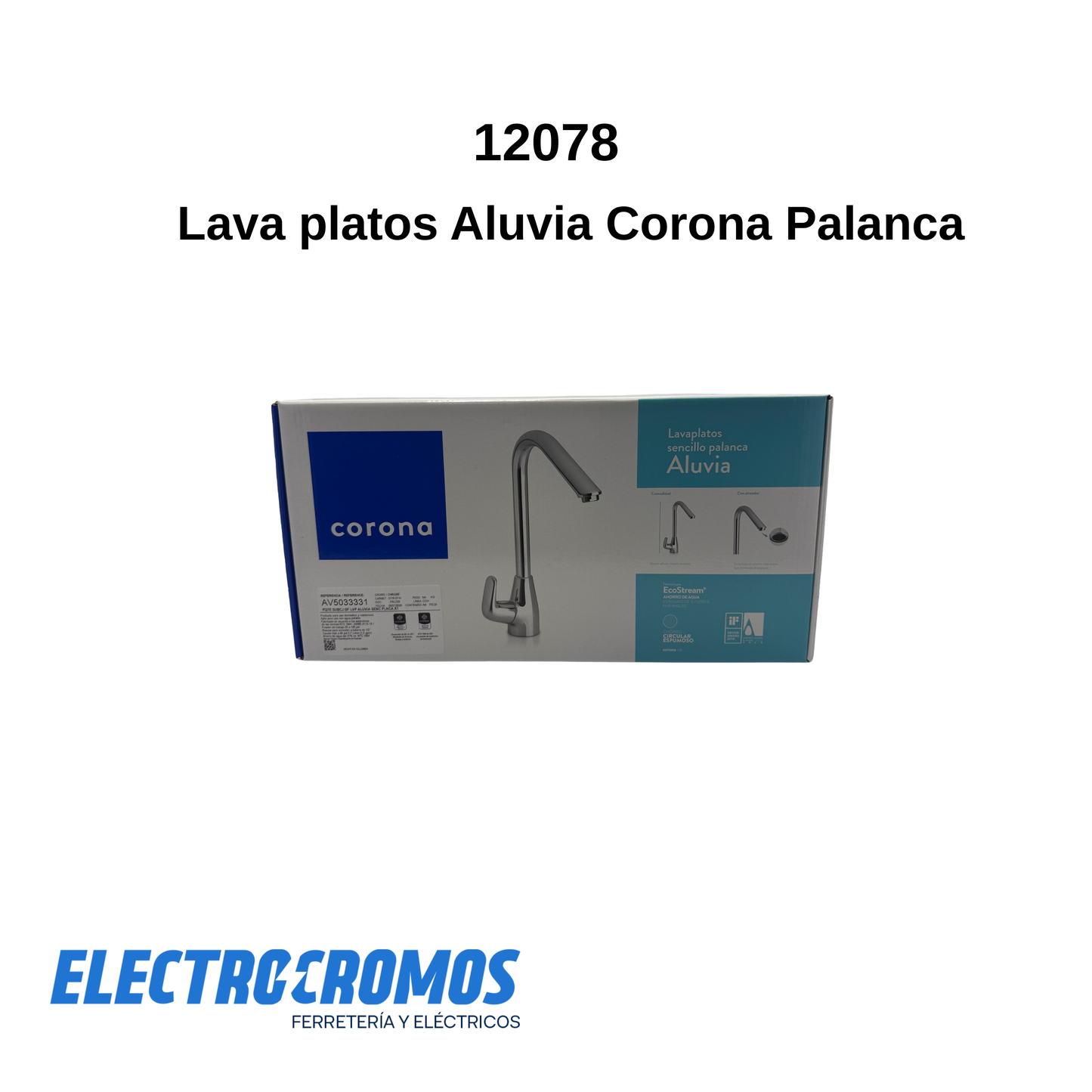 Lava platos Aluvia Corona Palanca