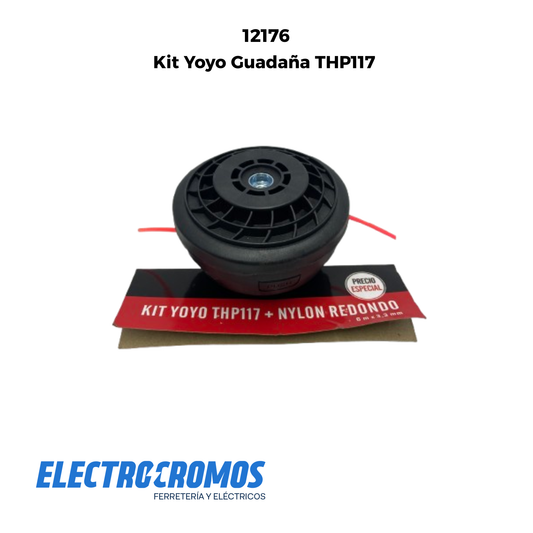 Kit Yoyo Guadaña THP117 + Nylon Redondo Boton Cromado