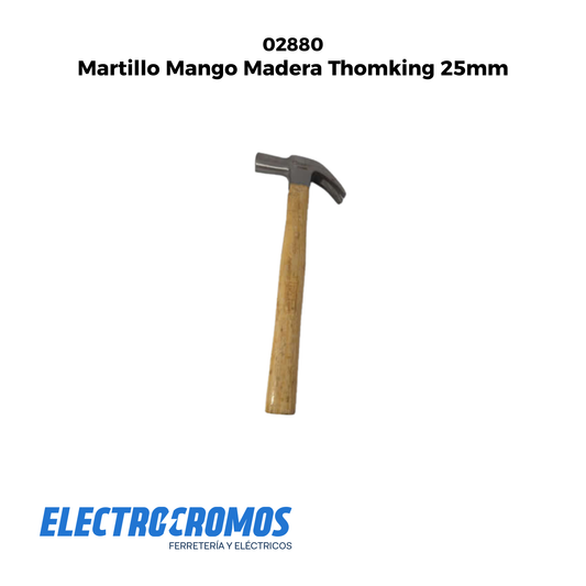Martillo Mango Madera Thomking 25mm