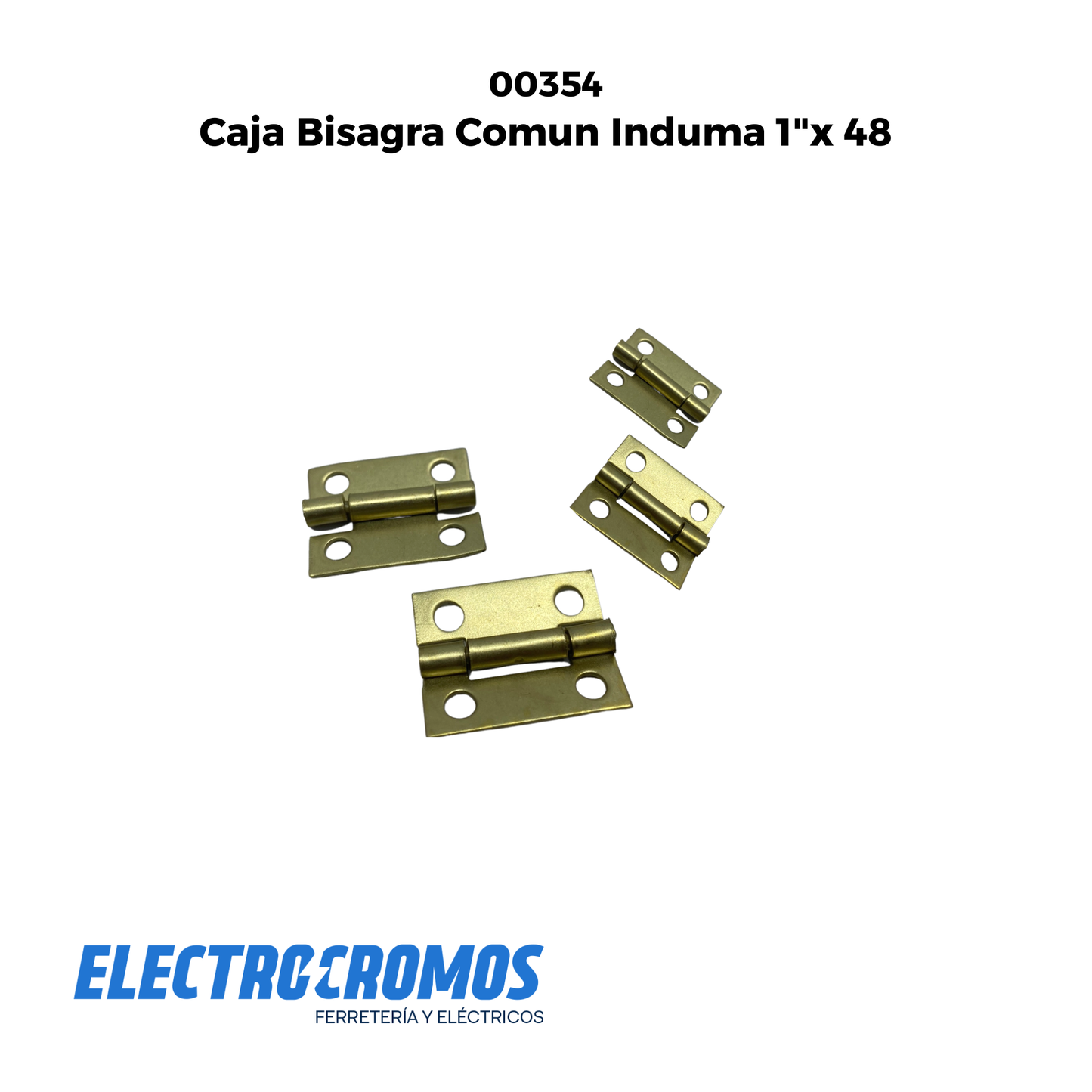 Caja Bisagra Comun Induma 1"x 48