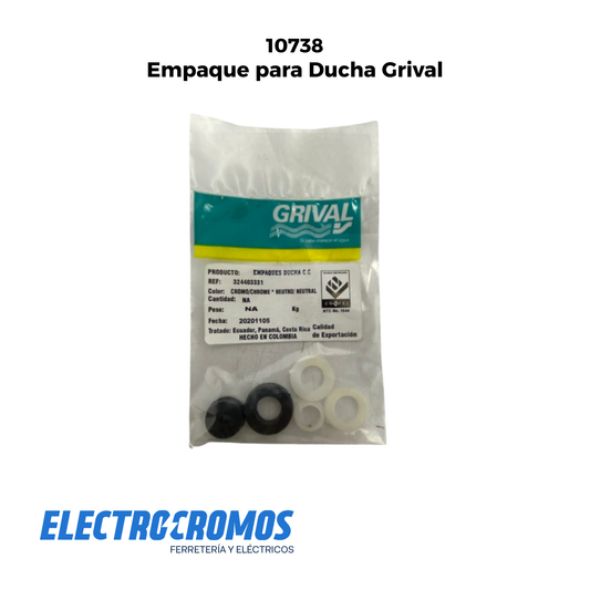 Empaque para Ducha Grival