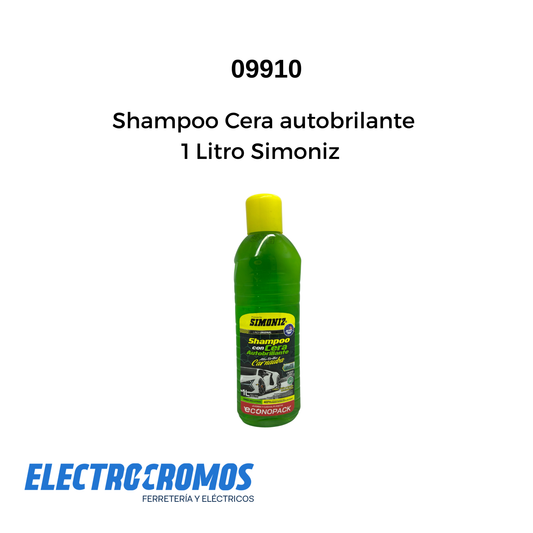 Shampoo Cera autobrilante 1 L Simoniz