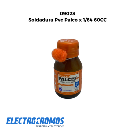 Soldadura Pvc Palco x 1/64 60CC
