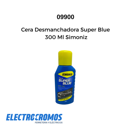 Cera Desmanchadora Super Blue 300 Ml Simoniz