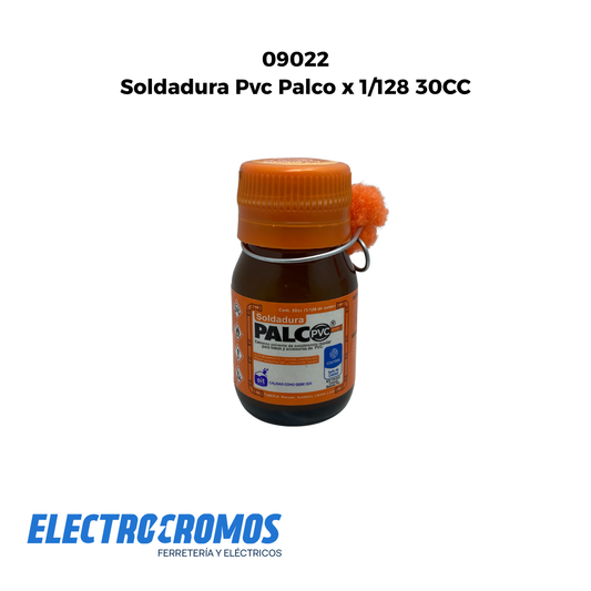 Soldadura Pvc Palco x 1/128 30CC