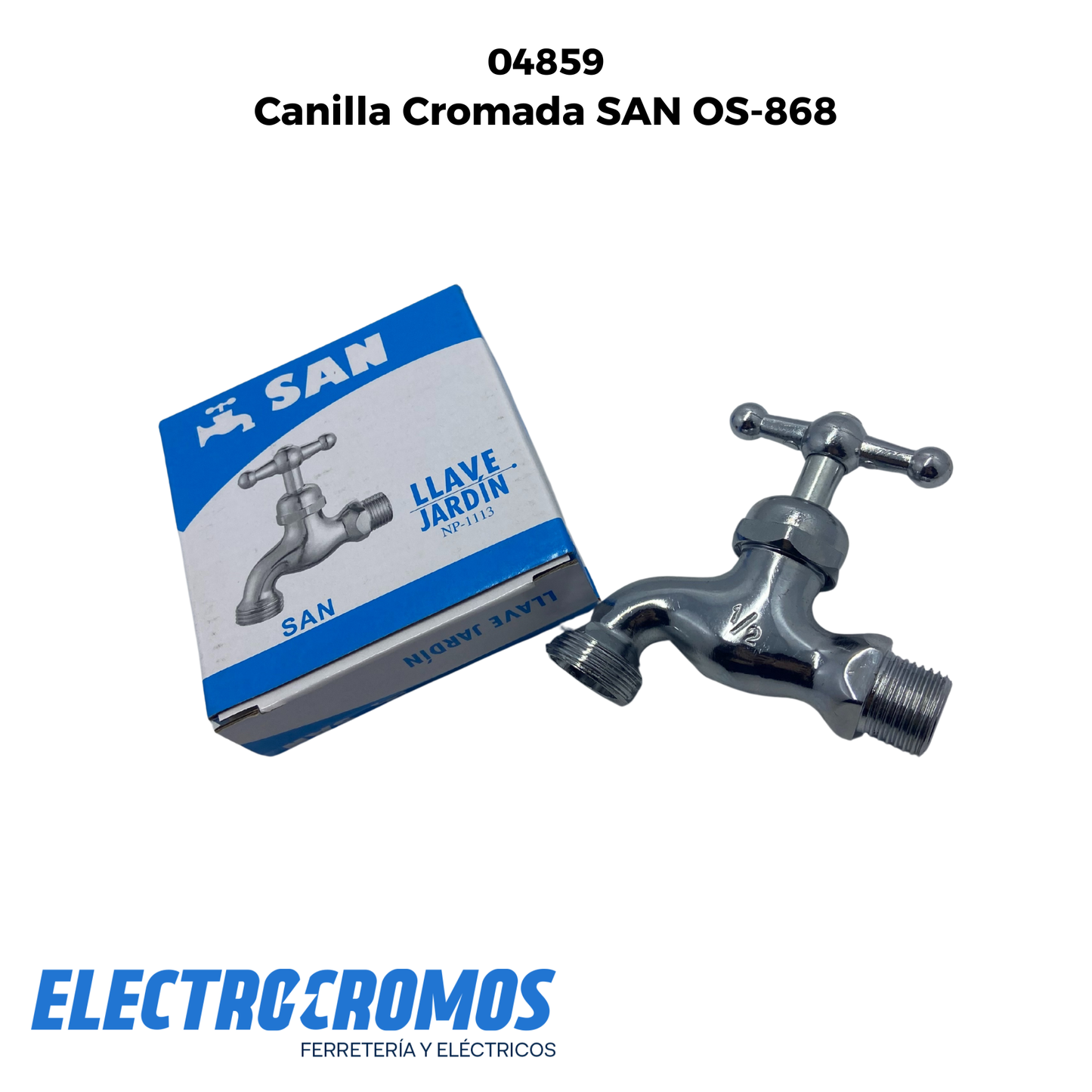 Canilla Cromada SAN OS-868