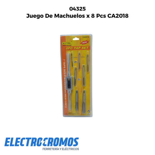 Juego De Machuelos x 8 Pcs CA2018
