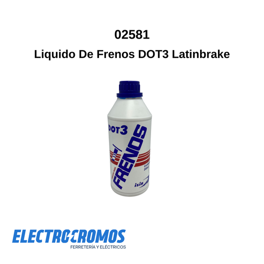 Liquido De Frenos DOT3 Latinbrake