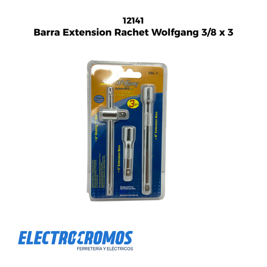 Barra Extension Rachet Wolfgang 3/8 x 3