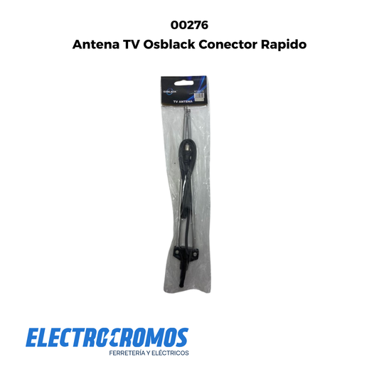 Antena TV Osblack Conector Rapido
