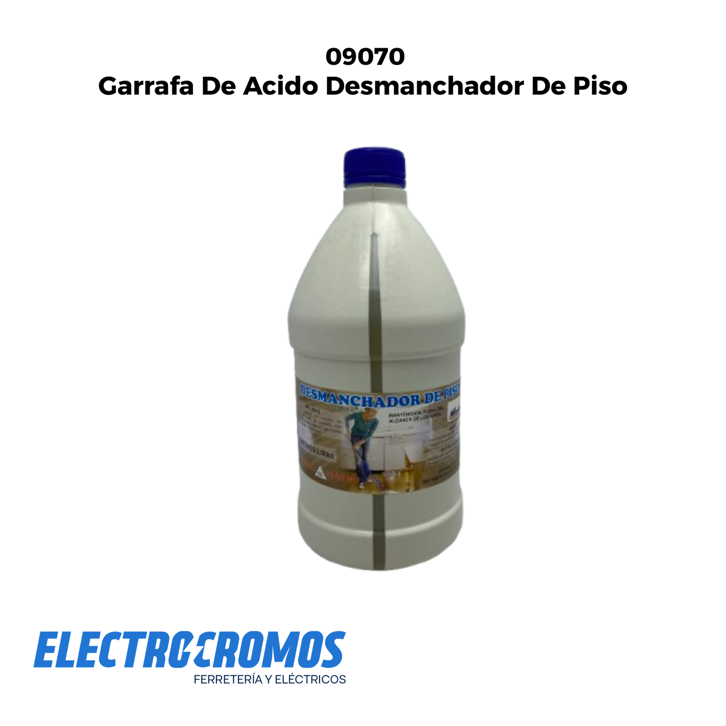 Garrafa De Acido Desmanchador De Piso
