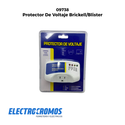 Protector De Voltaje Brickell/Blister Azul