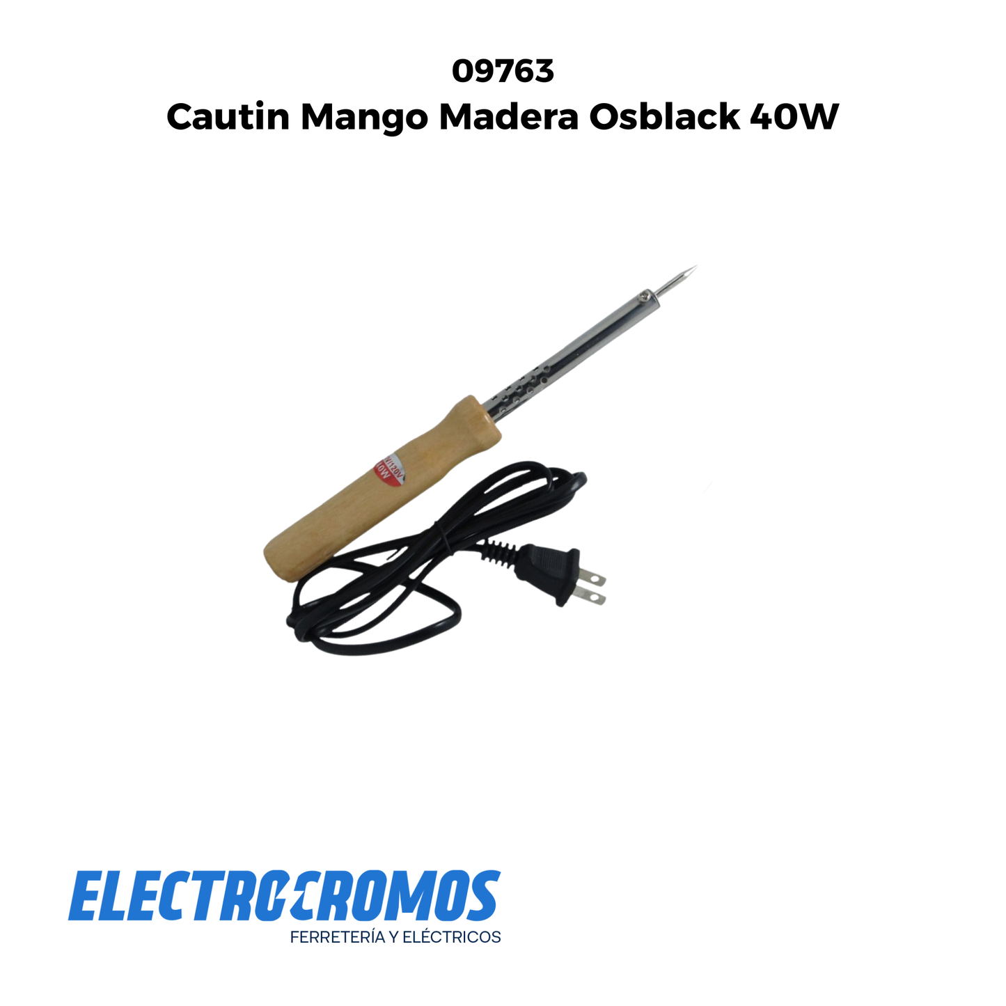 Cautin Mango Madera Osblack 40W