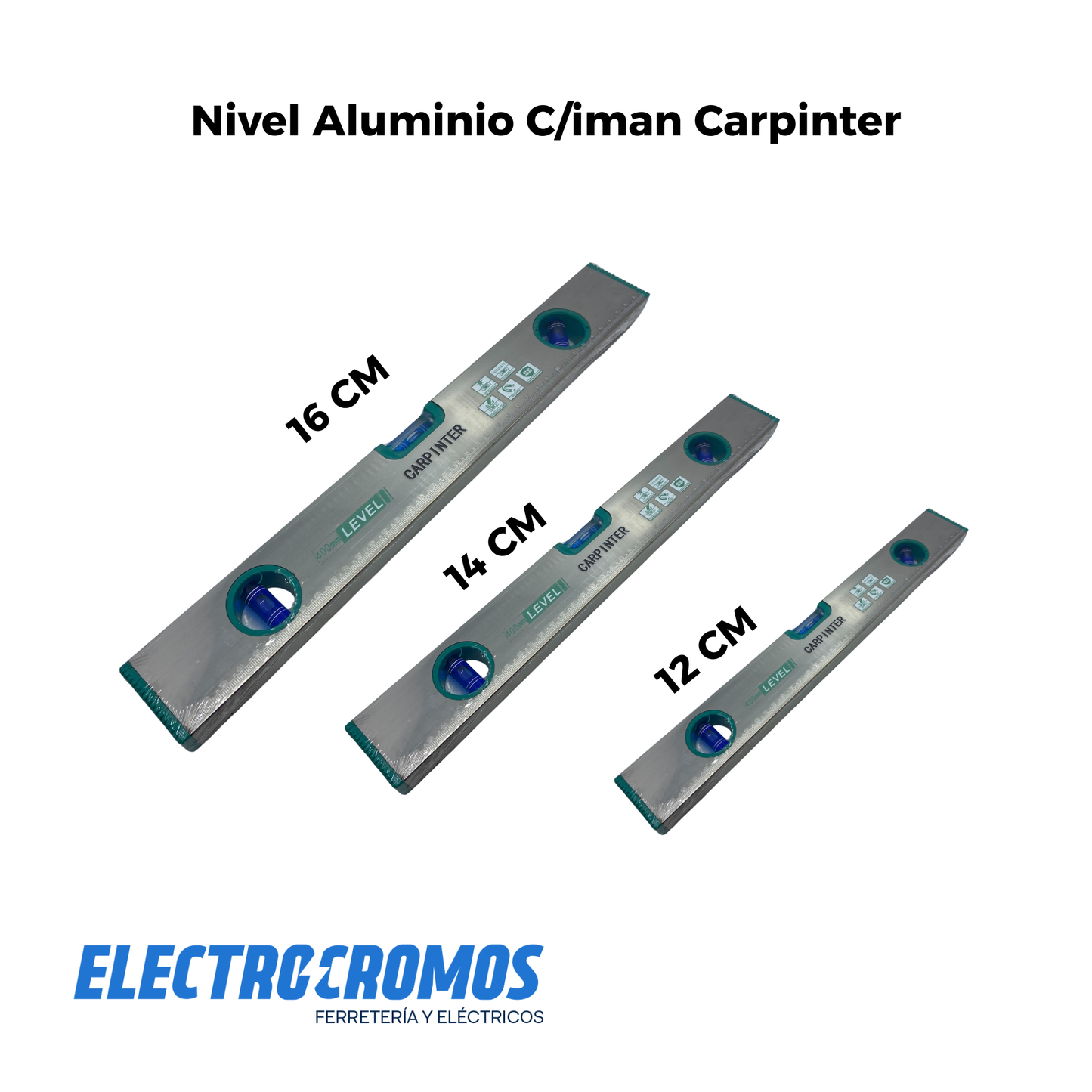 Nivel Aluminio C/iman Carpinter