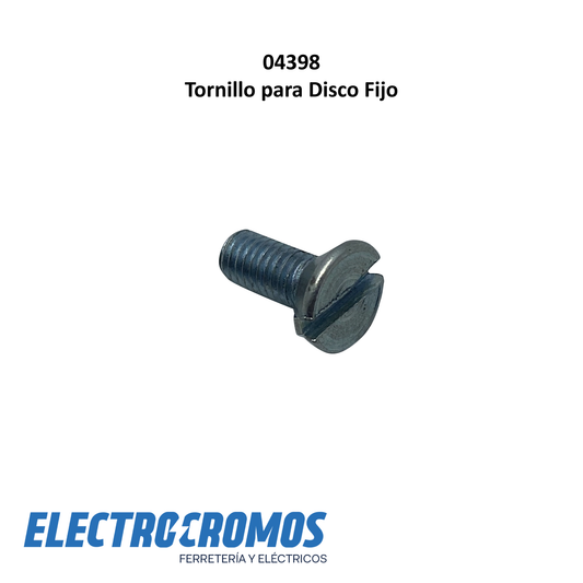 Tornillo para Disco Fijo