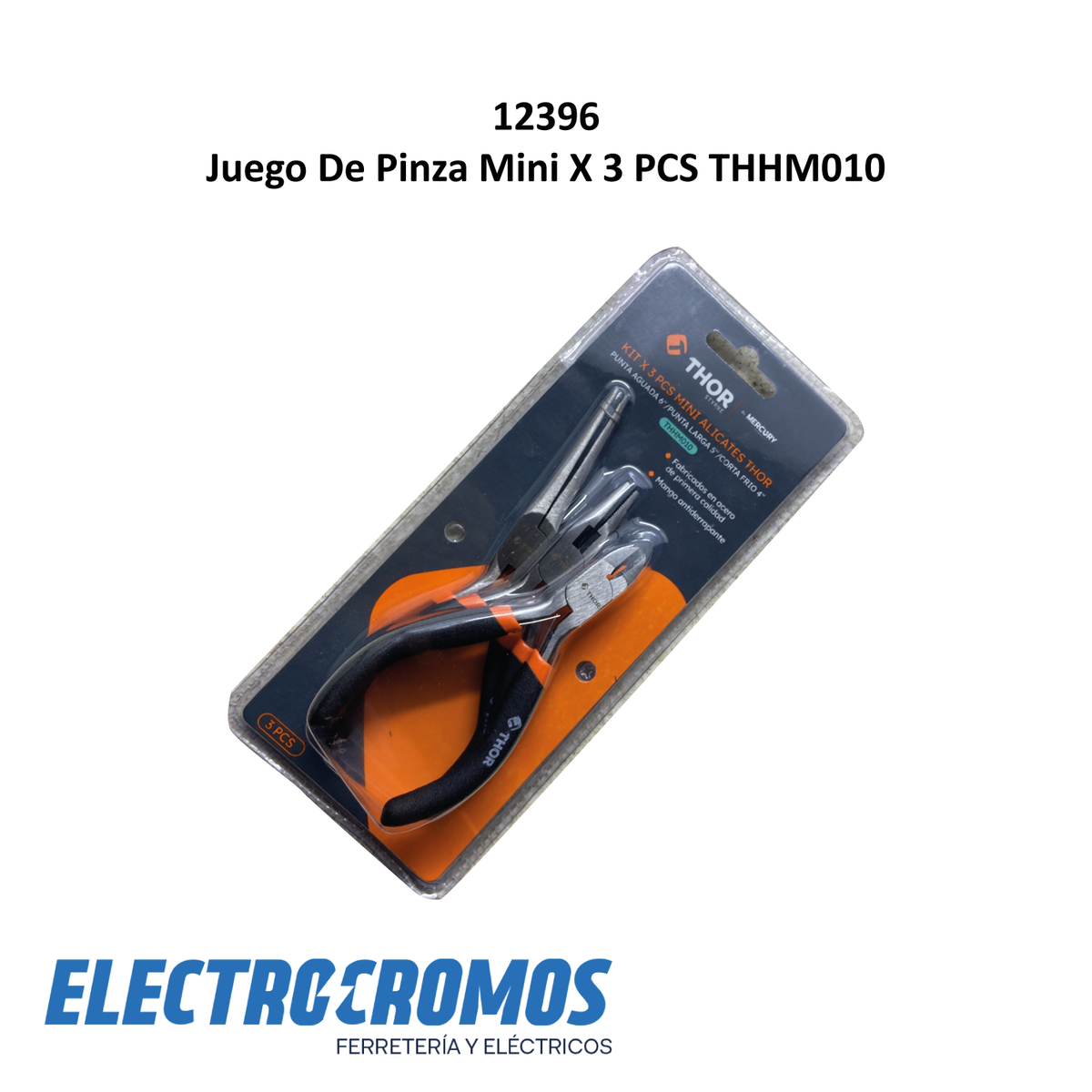 Juego De Pinza Mini X 3 PCS THHM010